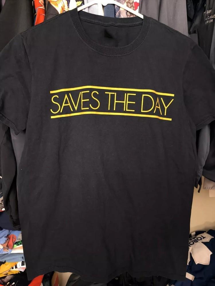 Saves the day Band freakish spell out  Full Size S-5XL BT2063 Unisex T-Shirt L