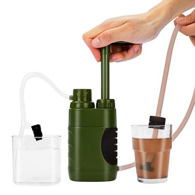 Water Purifier Survival Food Grade Portable Reusable Convenient Reliable Safety Stainless Steel