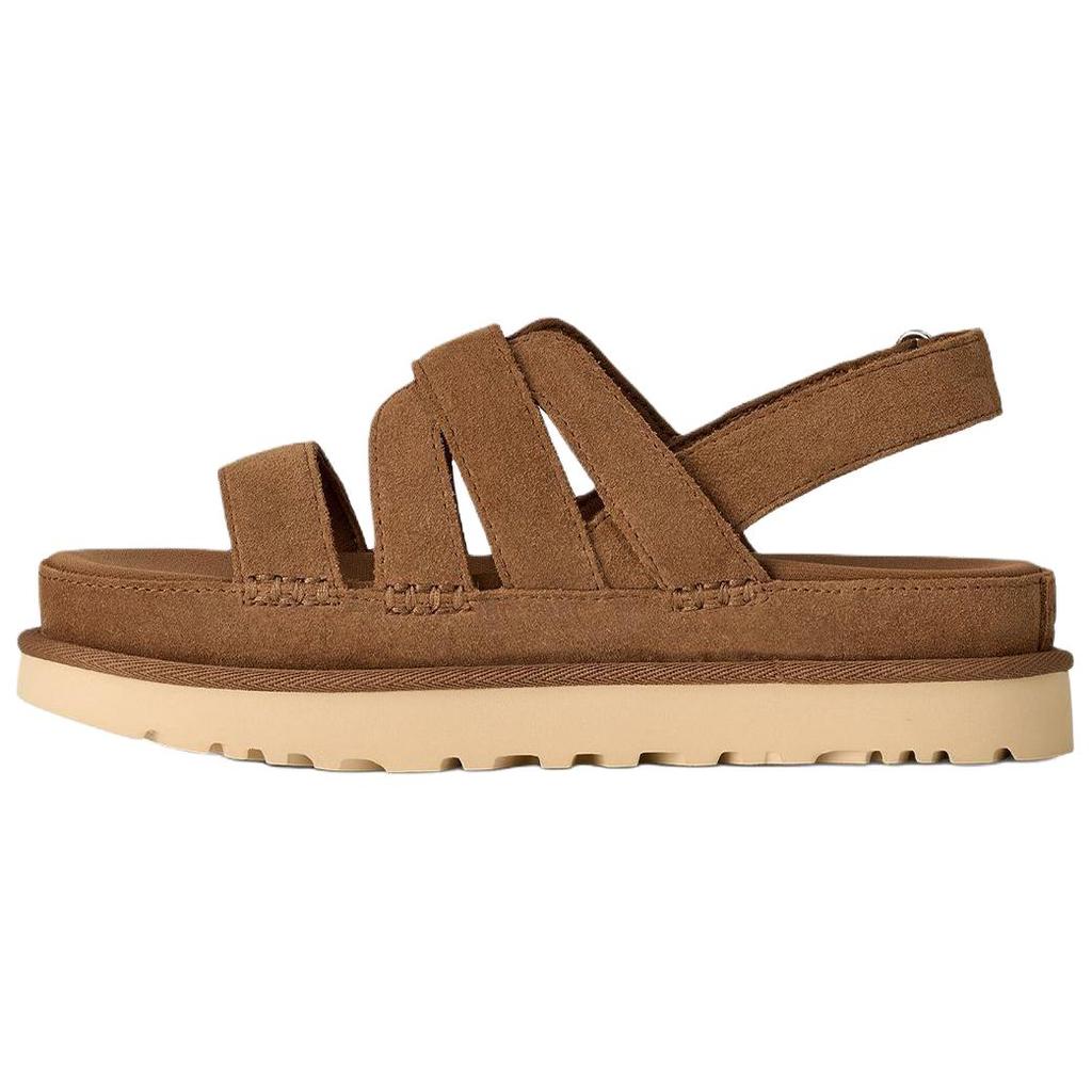 UGG Golden Family One Strap Sandals Women's Chestnut 1175122-CHE