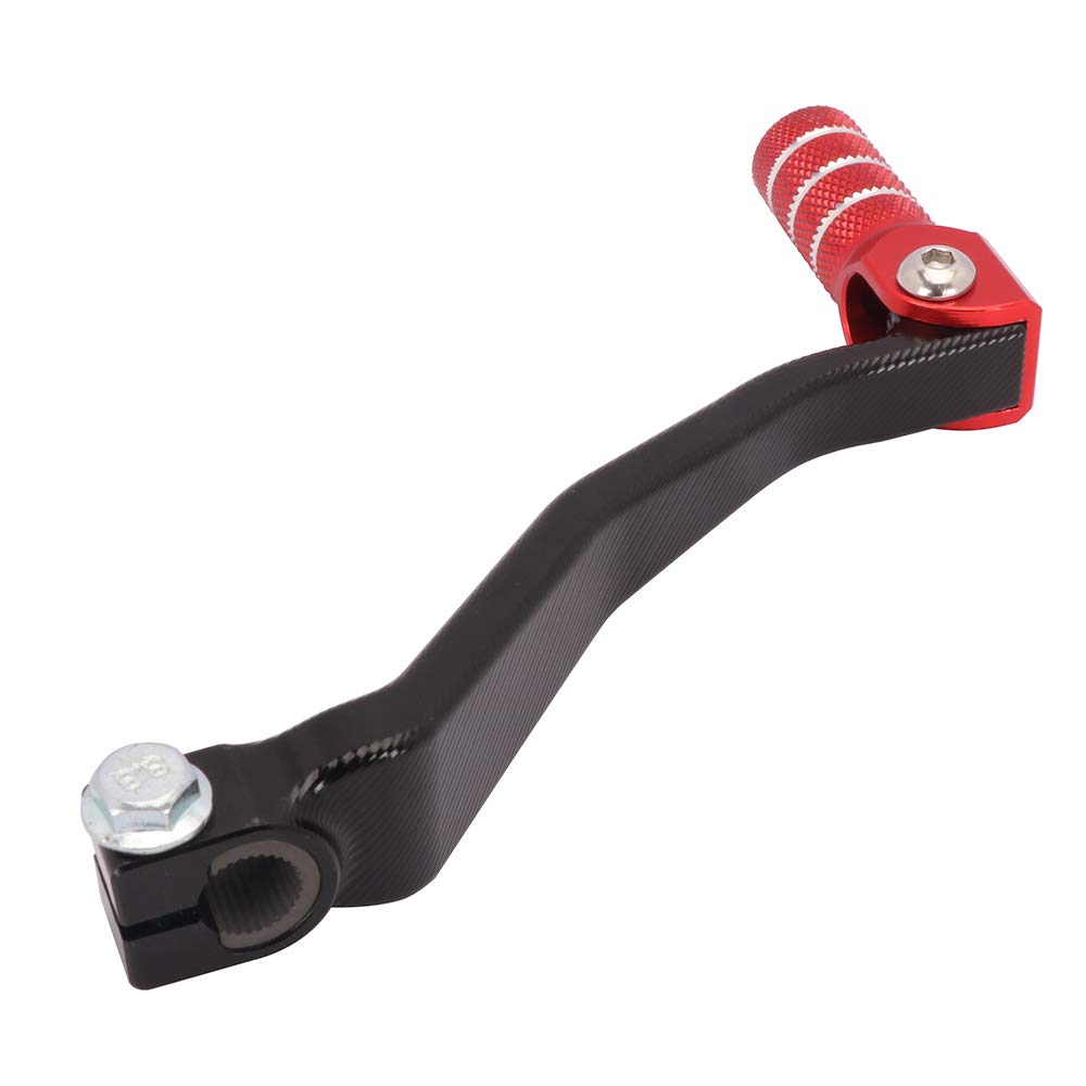 JFG Motorcycle Foot Shift Pedal Change Pedal Aluminum Anti-Slip Retractable CRF250L (2013-2024) Applicable Motorcycle Shift Lever - Red