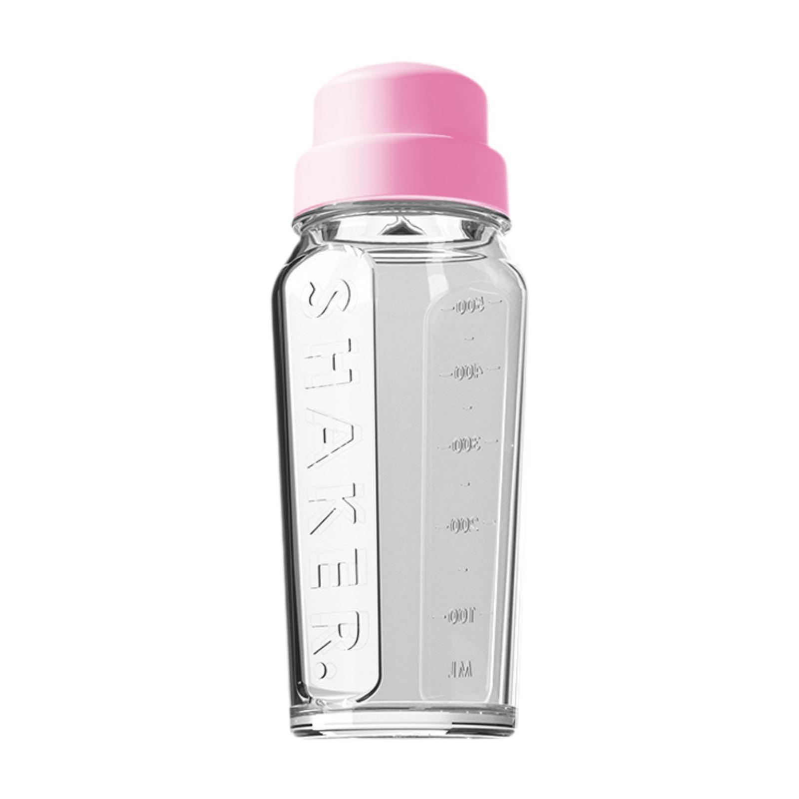 

Шейкер для коктейлей, барный инструмент, миксер для шампанского, измерительный шейкер для домашнего бара розовый