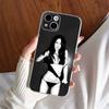Schauspielerin M-Megan Fox Model Transparente Handyhülle Für IPhone 16 15 14 13 12 11 Pro Max Plus Weiche Hülle