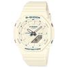 DIGITAL Series 200 Meters Waterproof Alarm Clock Stopwatch Quartz Resin Strap Women's Watch White Dial GMA-P2100BA-7AJF