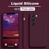 Per Samsung Galaxy S26 S25 S24 S23 S22 S20 S21 Ultra Plus FE A52 A51 A72 Cover Morbida Antiurto Nuova Custodia in Silicone Liquido