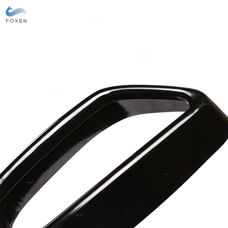 For BMW 5 6 Series GT G30 G38 G32 2018 -  Stainless Steel 2pcs Car Tail Muffler Exhaust Pipe Output Cover Protective Trim