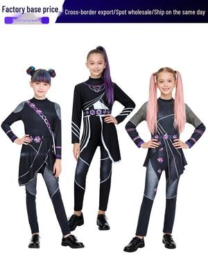 K-POP Cosplay Kids Costume: Devil Hunter Lumina Zoi Outfit
