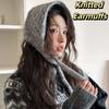 Windproof Knitted Earmuffs Solid Color Earlap Warmer Personality Ear Protection Strap  Daily