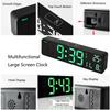 10" LED Digital Wall Clock with Date Display Temperature Alarm Clock