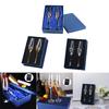 Crystal Inlaid Champagne Glasses 2pcs Gift Box with and Diamonds Creative Champagne Glasses with Diamonds