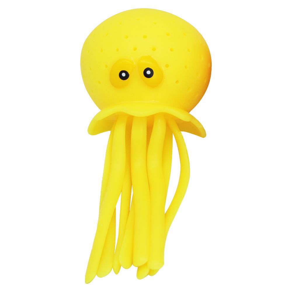 Octopus Squishy Lekesett for barn - Perfekt for bad, basseng, strand; Flott for avslapning og lek