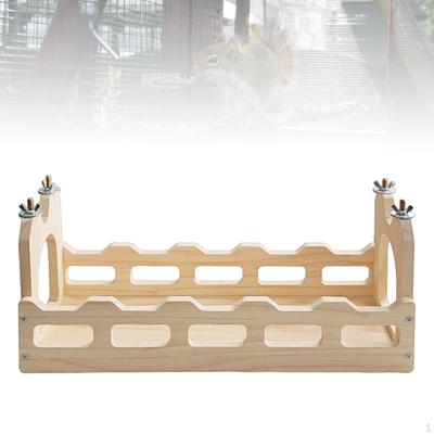 Guinea Pig Bridge Chinchilla Toys Wood Easy To Install Corridor Bunny Tunnel for Mice Hamster