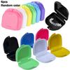 6pcs Denture Case with Ventilation Holes, Secure Sealing Lid, Transparent Retainer/Night Guard Storage Box, Individually Sealed