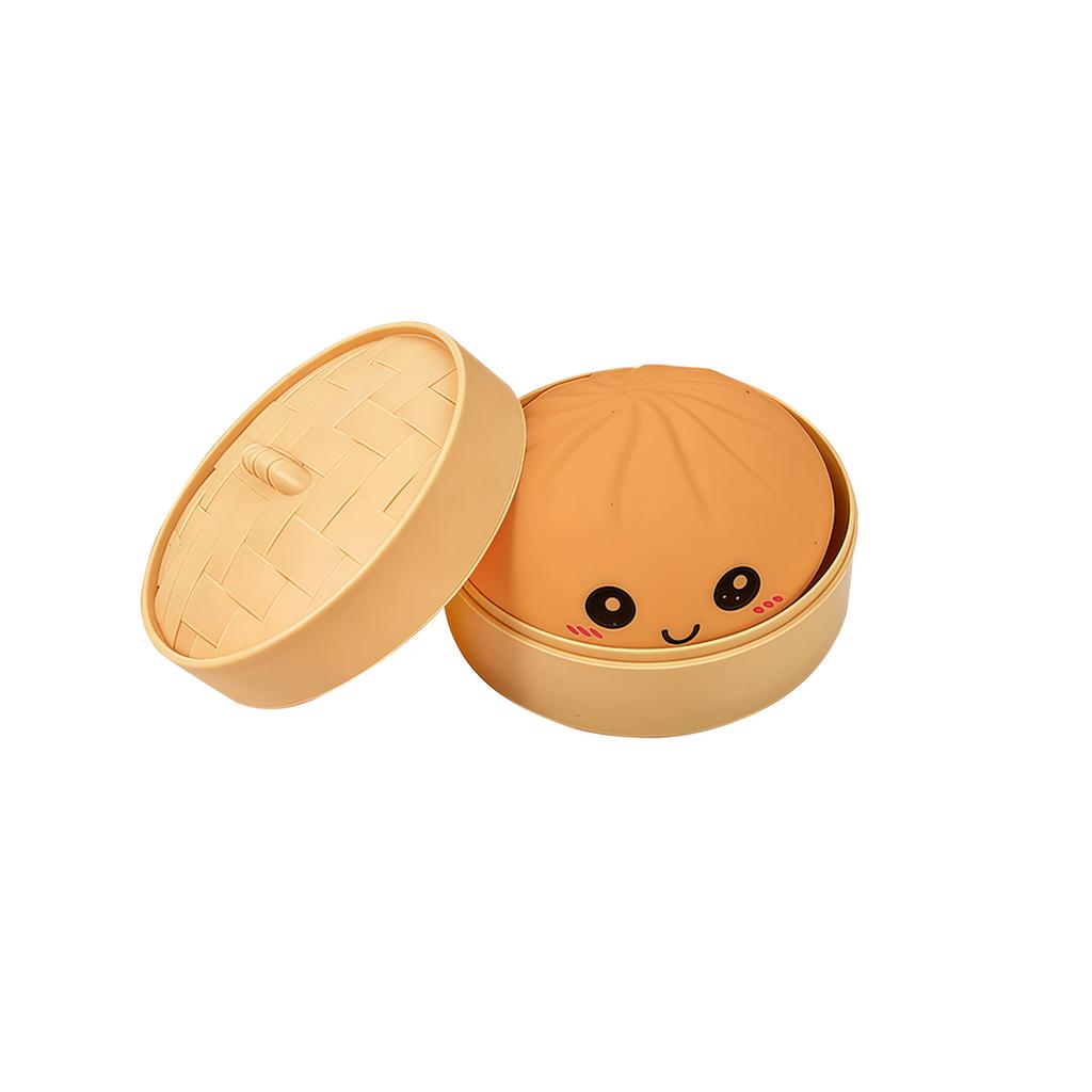 Realistic Giant Steamed Bun, A Toy With A Steamer, A Slow- Dough Ball Designed For Stress Relief.