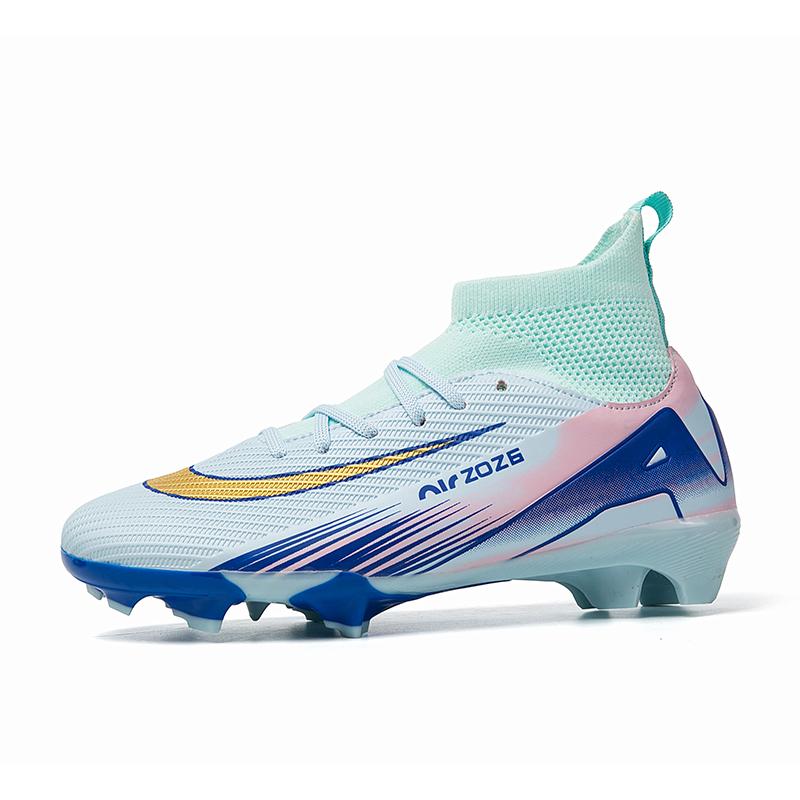 Outdoor Men Football Field Boots Grass Training Professional Football Shoes Long Spikes Fast Soccer Shoes Society Cleats Sneaker