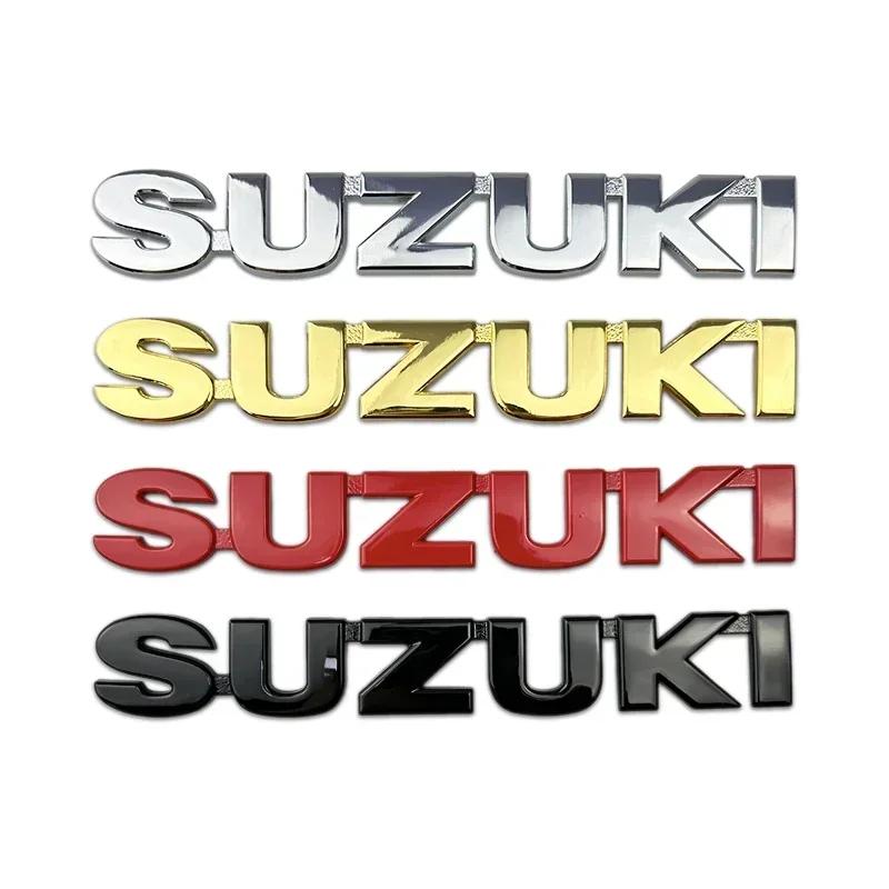 Metal Trunk Letter Emblem for Suzuki SX4 S-Cross Samurai Swift Sport Jimny Grand Vitara XL Alto Ignis Car Rear Badge Sticker