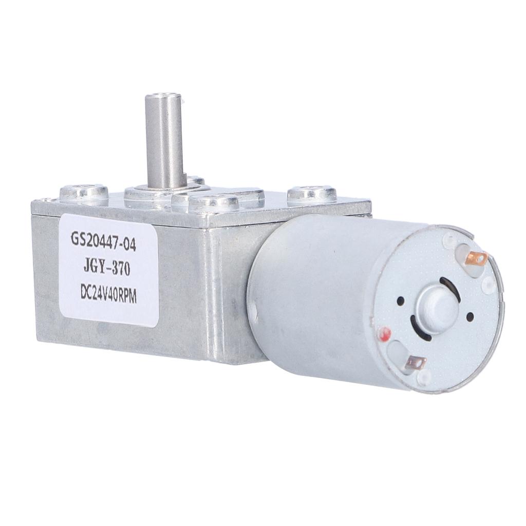 DC 24V Schneckengetriebemotor mit Regler Mini-Turbinengetriebe mit hoher Torsion für Roboter Elektronik