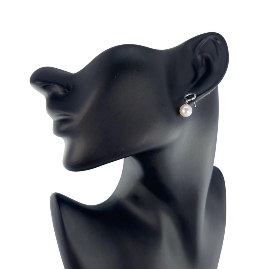 no brand  Pierce Silver Women Pearl used