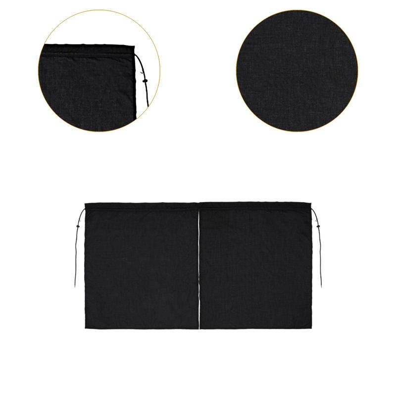 Car Privacy Curtain Retractable Privacy Divider Portable Sun Shade Vehicle