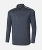 EXTRASPORTY [2Pack] Men'S Freshline Cooling Long Sleeve Zip-Up T-Shirt 4 Colors (Type B)
