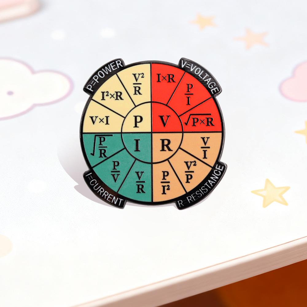 Ohm's Law Formula Badge for Electrical & Physics Students