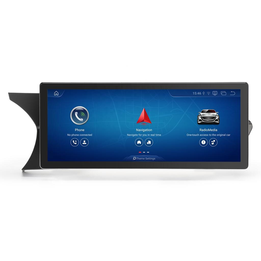 EU Popular Erisin ES39C45L Left-Hand Drive Android 14 Wireless CarPlay TPMS IPS Car Radio for Benz C-Class W204 S204 Auto Radio