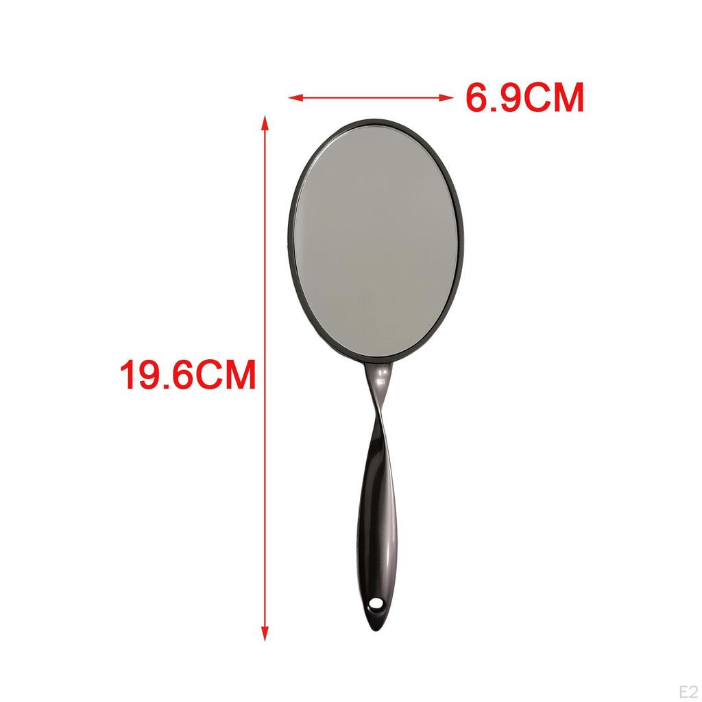 Handheld Makeup Mirror Compact Vanity Personal Cosmetic for Travel