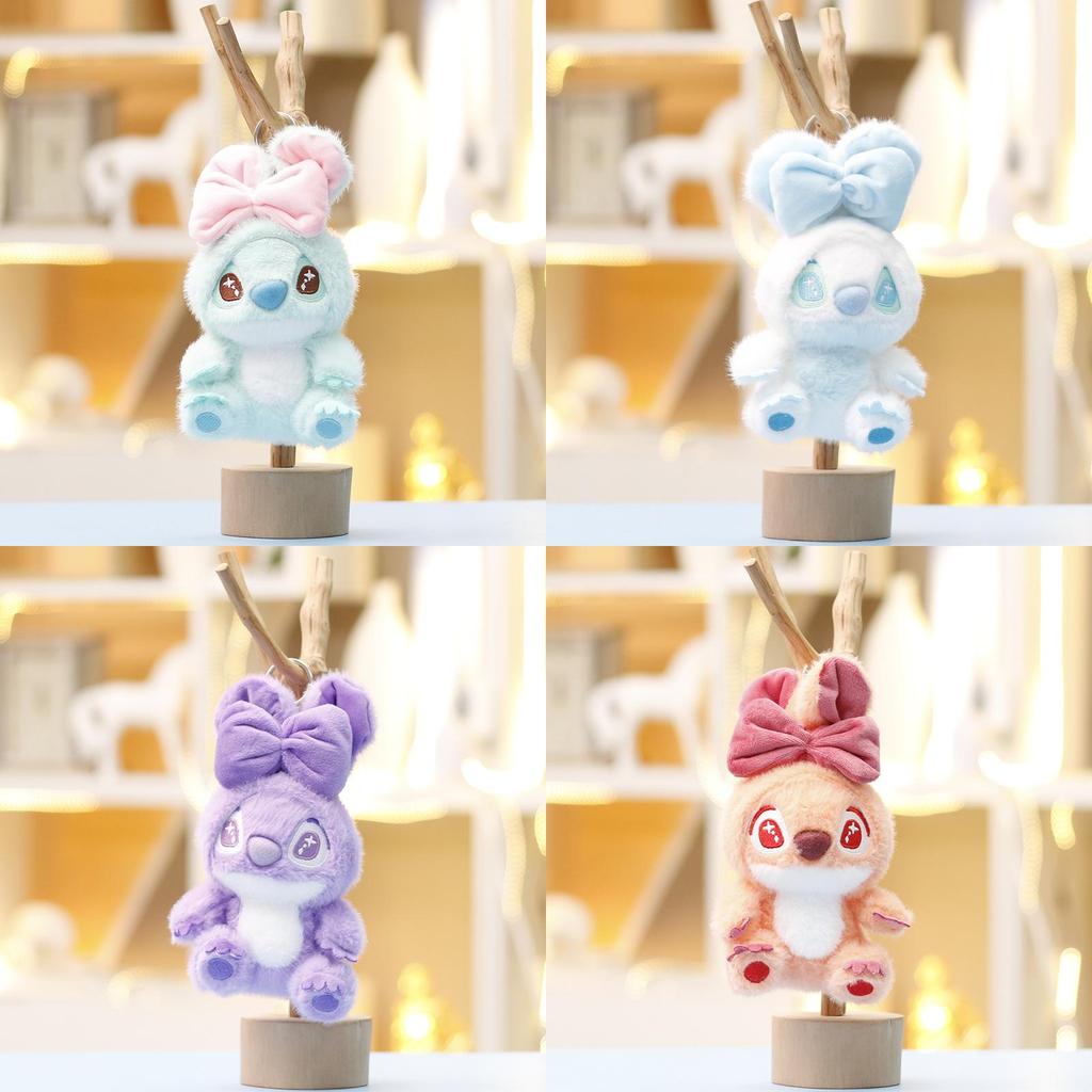 Pendant Plush Soft With Bow Decoration And Embroidery Design Gift For