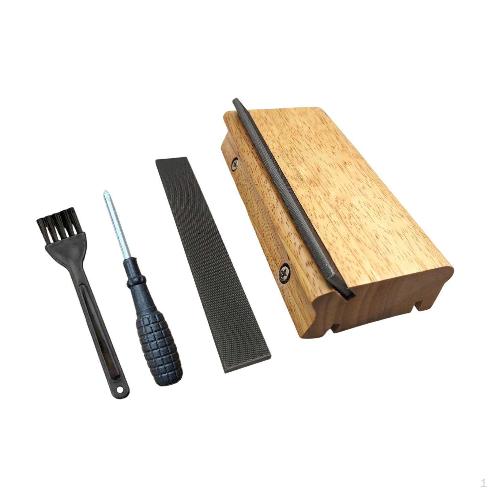 

3 23 35 градусов Напильник для снятия фаски с ладов Инструменты для мастеров Гитара Бас Обработка для скругления Wood Color