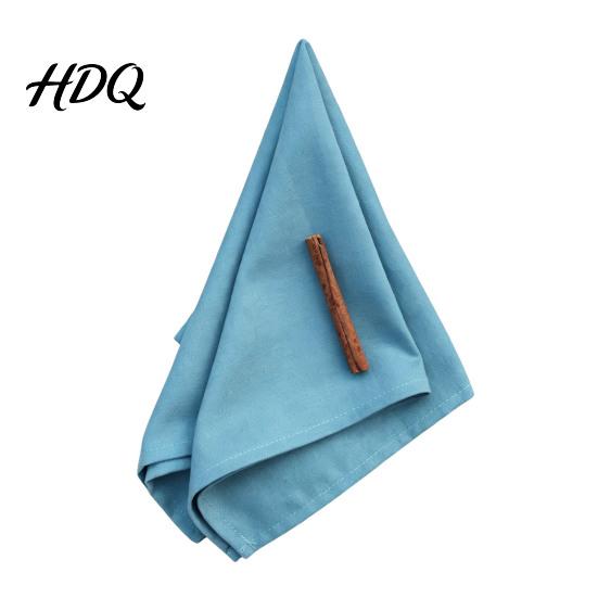 Soft Fabric Napkins Rustic Cloth Napkin 16 Inch Solid Color Linen Machine Kitchen Washable Farmhouse Style Napkin for Wedding Bridal Shower