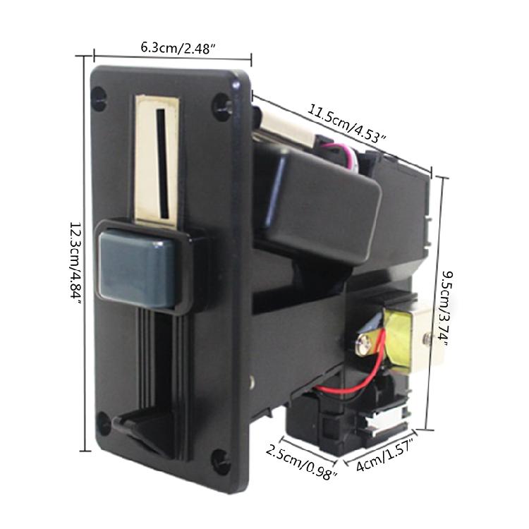 Coin Acceptor Selector Metal Electronic Mechanism Mech for Vending Machines Part
