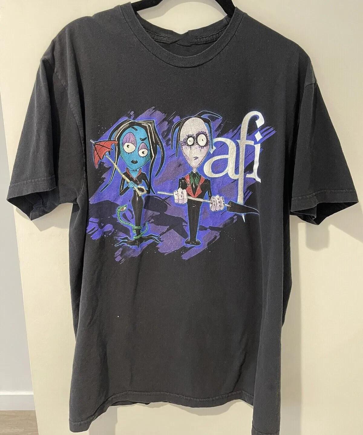 AFI Band Gift For Fans Black T-Shirt Cotton All Size S-5XL M