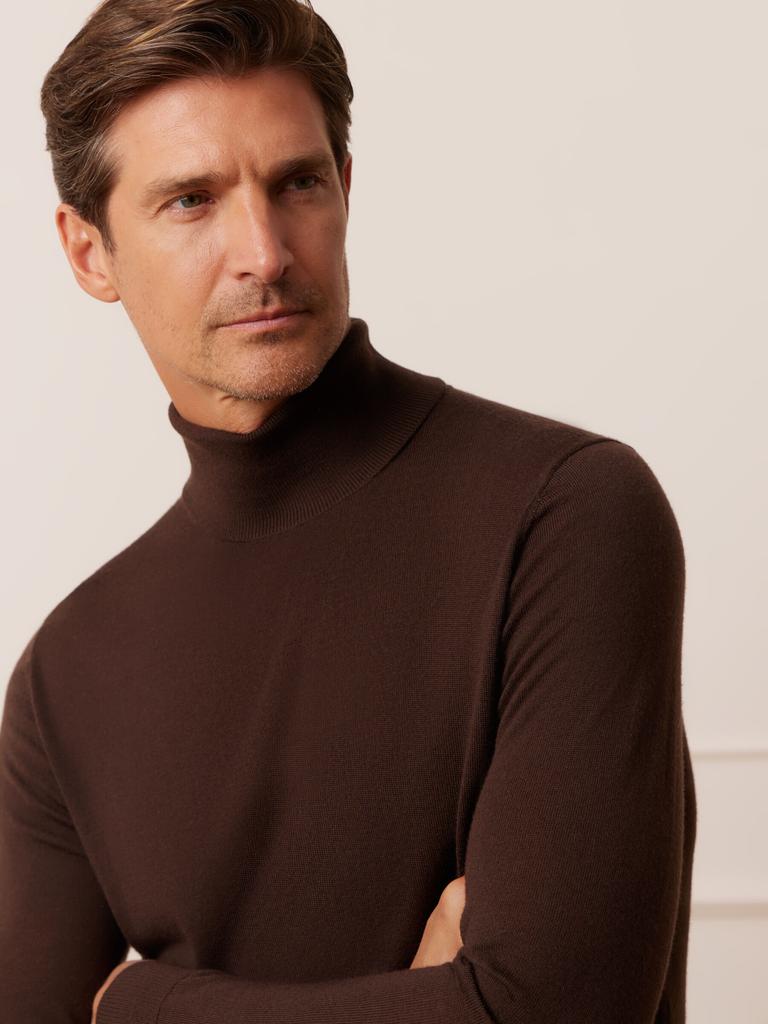Brown Turtleneck Akron Xxl