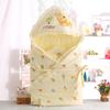 Newborn Cotton Swaddle Blanket for Spring, Autumn, and Winter - Thickened Baby Wrap Bedding Supplies
