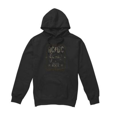 Mens Rock Label Hoodie