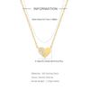 Fashion Simple S925 Sterling Silver Double-Spell Love Zircon Design Hipster Women'S Collarbone Necklace