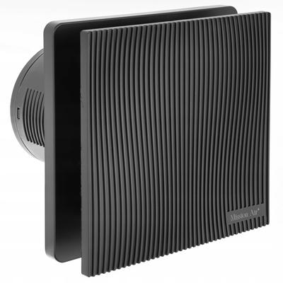 Bathroom Fan VENTIS LINEA 100 Black S