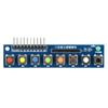 8-Bit Touch Keyboard Module with Green LED Indicator and Digital Signal Output DC 3.3-5V  Game Console for MCU /ARM/Raspberry Pi