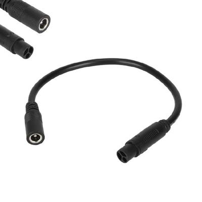 Portable DC2.1 To CQ Power Transfer Cable Suitable for Scooter Charging Plastic Reinforced Joints Easy Installation