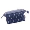 1 Piece Cloth Makeup Bag, Toiletry Travel Case, Portable Cosmetic Pouch Blue, 18x13x9cm