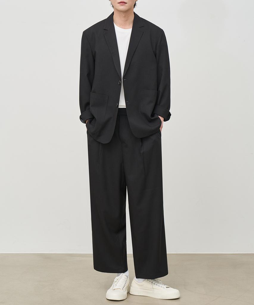 Prairie [Summer Setup] Like Linen Oversized Blazer Setup