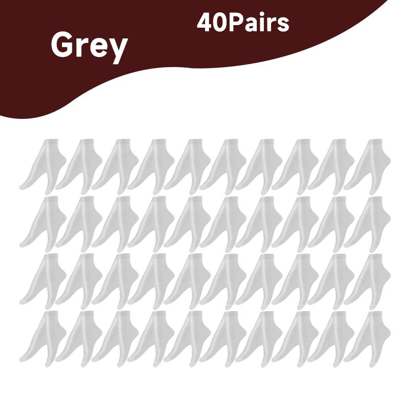 20-100Pcs Summer Socks Skin Color Transparent Ultrathin Women Crystal Silk Socks Nylon Ladies Female Summer Short Ankle Meias