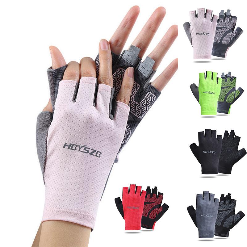 

Half-finger gloves men s and women s fitness weightlifting exercise dumbbells XL сірий колір