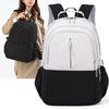 Schoolbag Backpack Fashion Large Capacity Junior and Senior High School Girls School Bag Outdoor Sports Travel Bag Computer Bag Casual and Simple