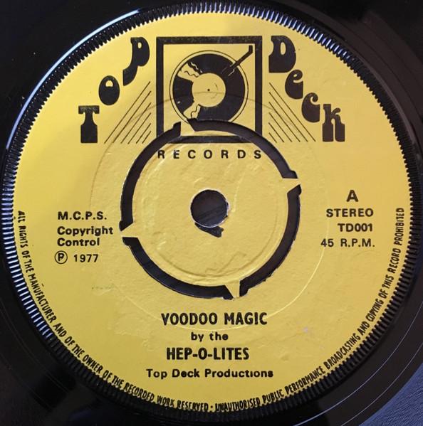 

7inch Record HEPOLITES Voodoo Magic TD001 Top Deck Record 1977 UK SoulFunk Used