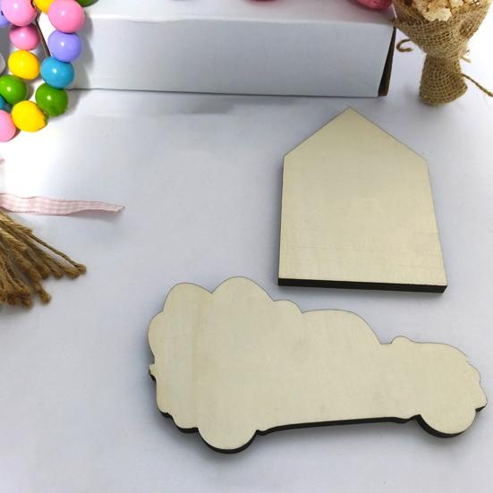 1 Set abgestuftes Tablett-Ornament, bezaubernder Osterhasen-Zwerg und Holzschilder-Set für Heim-Festival-Dekoration