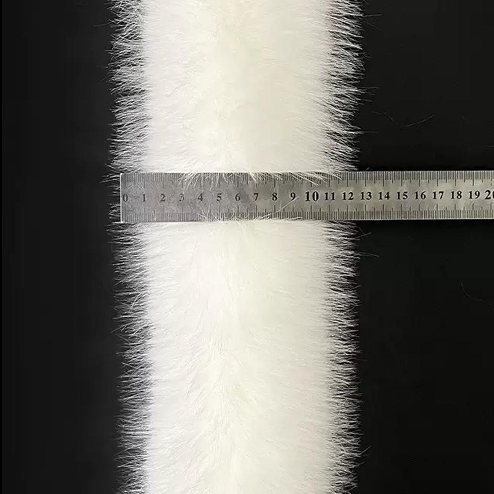 Imitation Fox Fur Trim 10-12cm Plush DIY Fringed Cape/Jacket Fur Accessories
