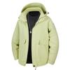 Winter New Men's Cotton-padded Clothes Stereo Patch Pocket Hooded Cotton-padded Jacket Plus Size Loose Cardigan Coat.