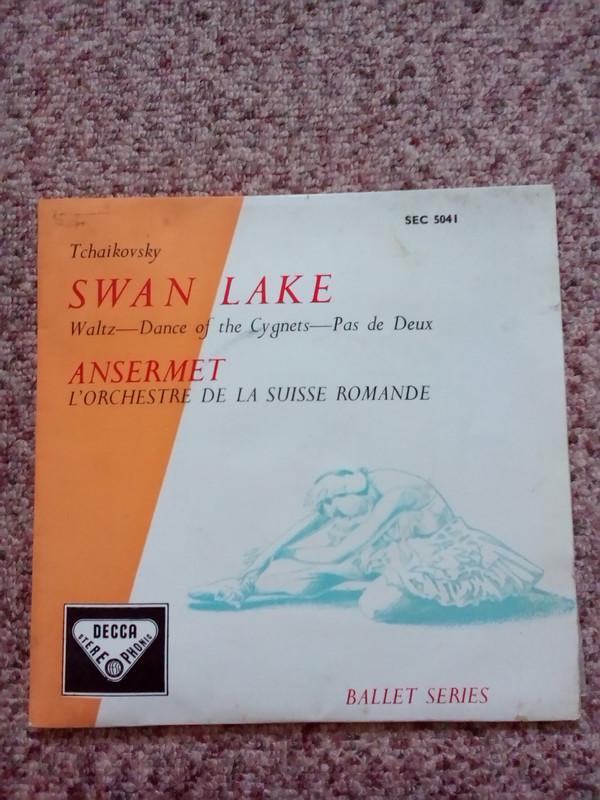 

7inch Record TCHAIKOVSKY, ANSERMET, L ORCHESTRE - Swan Lake SEC5041 Decca 1959 UK Classical Used