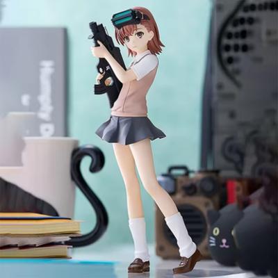 Misaka Mikoto Figure Anime A Certain Magical Index Railgun Anime Girl PVC Action Figures Model Anime Cartoon Birthday Gift