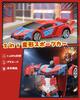 DEERC Radio Controlled Radio Controlled Car for Children Remote Control Car RC Car Robot Toy Car Transforming Robot Stunt Car Sports Car 2 In 1